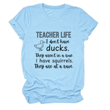 Womens Teacher Life I Dont Funny Tee_Cwttsl0487