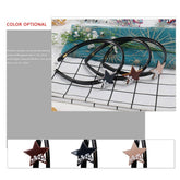 FIVE POINTED STAR HEADBAND PEARL DIAMOND HEADBAND_CWAHA4378