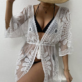 SUMMER BEACH BIKINI CARDIGAN SWIMSUIT COVER UP_CWMW0658