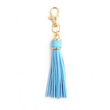 LEATHER FRINGE KEYCHAIN PU TASSEL BAG CHARM_CWAB5008
