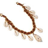 BOHEMIAN CASUAL SHELL PENDANT NECKLACE_CWAJE1558
