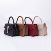 SIMPLE STYLE PERSONALITY LOCK CAN CROSSBODY HANDBAG_CWAB1799