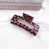 Cwaha1395_French Vintage Square Butterfly Hair Claw Clip