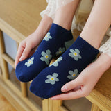 NEW HYUNA STYLE FLOWER SOCKS FOR WOMEN_CWMS2045