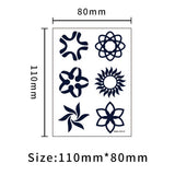 GARDENIA BLUE JUICE TATTOO STICKERS WATERPROOF_CWMM8359