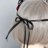 HALLOWEEN WITCH ROSE CROWN_CWMM0225