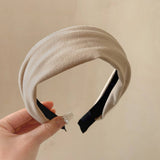 Short Plush Wide Headband Winter Hair Hoop_Cwaha07967