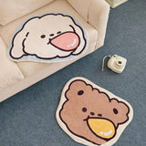 CUTE IRREGULAR SEAT CUSHION CARTOON OFFICE PAD_CWMM7520
