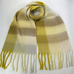 Cwasc1578_Winter Plaid Thickened Warm Scarf Shawl
