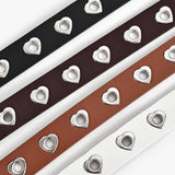 FASHIONABLE HEART BUCKLE DECORATIVE BELT_CWABE0574