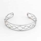 FASHIONABLE HIGH END CROSS OUTLINE NECKLACE_CWMM3185