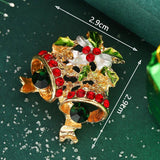 CARTOON BROOCH CREATIVE DESIGN DIAMOND BROOCH_CWMM2617