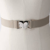 Cwabe0562_Love Buckle Elastic Belt