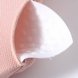 CONTRAST COLOR WIRE FREE RUNNING YOGA SPORTS BRA_CWMU0291