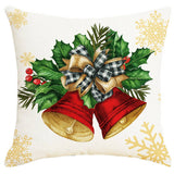 PLAID BELL CHRISTMAS PILLOWCASE_CWMM1395