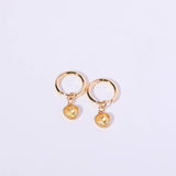 FASHION HEART ZODIAC BIRTHSTONE EARRINGS LUXURY_CWAJE5093