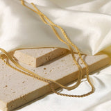 RETRO DOUBLE LAYER SNAKE CHAIN NECKLACE_CWAJE1420