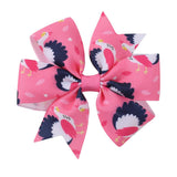 THANKSGIVING TURKEY PUMPKIN TAIL HAIR CLIP_CWAHA6681