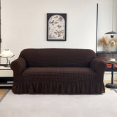 PUCKERED SKIRT SOFA COVER THICK STRETCHY_CWMM8321