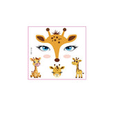 KIDS CHRISTMAS UNICORN PANDA FACE TATTOOS_CWMM8256