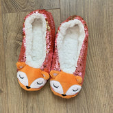 ADULT THICK VELVET SEQUINED FLOOR SOCKS NON SLIP_CWMS1197