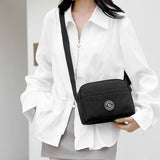 Lightweight Solid Nylon Crossbody Shoulder Bag_Cwasc1735