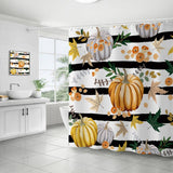 HARVEST PUMPKIN SERIES SHOWER CURTAIN_CWMM1802