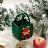 Felt Xmas Apple Bag Gift Box Tote Pouch_Cwmm10578