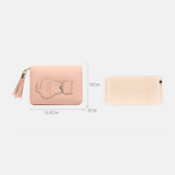 Cute Cat Tassel Zipper Wallet For Girls_Cwab06194