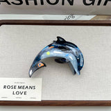 OCEAN HAIR CLAW DOLPHIN WHALE JELLYFISH LARGE CLIP_CWAHA5705