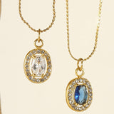 STAINLESS STEEL ZIRCON HEART PENDANT NECKLACE_CWAJE0682