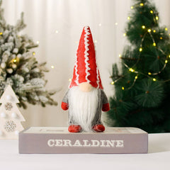 CHRISTMAS DECORATIONS ICE CREAM HAT DWARF FIGURINE_CWMM2925