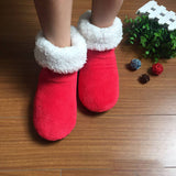Winter Men And Women Thick Warm Sock Slippers_Cwms1205