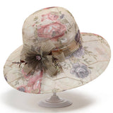 SUMMER PRINTED SMALL FRESH SUN HATZI_CWAH1499