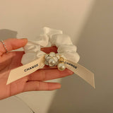 FRENCH TEMPERAMENT BOW HAIR SCRUNCHIES_CWAHA2269