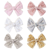 2024 NEW CHILDRENS SOLID COLOR LACE BOW HAIRPIN_CWAHA2397