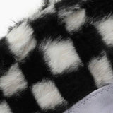 Winter Plush Plaid Bucket Hat Outdoor Warm_Cwah2172