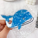 Cartoon Whale Personality Aesthetic Hairpin_Cwaha1490