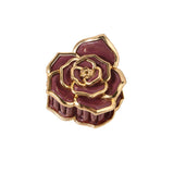 Sweet Rose Flower Hair Claw Small Elegant_Cwmm4981