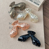 FRENCH POLKA DOT NEW HIGH END HAIR CLIP_CWAHA2368