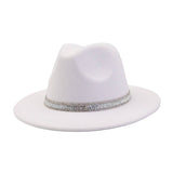 BRITISH STYLE WOOL FEDORA HAT UNISEX RETRO HAT_CWAH04391