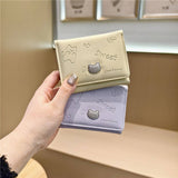 Cute Embossed Cat Candy Color Mini Wallet_Cwab06219