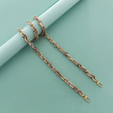 47.24" Jelly Crystal Clear Chain Bags Strap_Cwmm5069