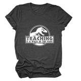 SUMMER CREW NECK TEE FUNNY TEACHING DESIGN_CWTTS1497
