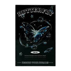 DREAM BODY BUTTERFLY PORTABLE TRIFOLD NOTEBOOK_CWMM1840