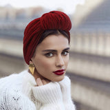 KNOTTED FASHION SILVER WIRE HORN HEAD SCARF_CWASC2461