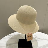 SUMMER RETRO SIMPLE VERSATILE STRAW HAT_CWAH3596
