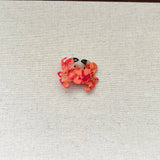 CRAB ACETATE HAIR CLAW CUTE MEDIUM DUCKBILL CLIP_CWAHA5773