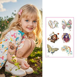 GOLD FOIL TATTOO STICKERS FOR GIRLS CHIC CLASSY_CWMM8366