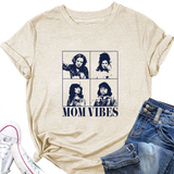 Trendy Casual Womens Crew Neck T-Shirt